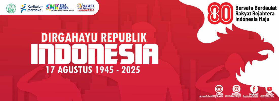 DIRGAHAYU INDONESIA KE 80